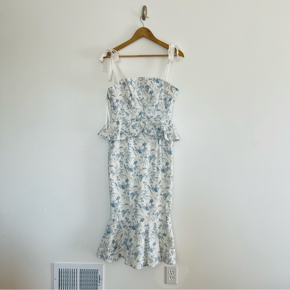 Antonio Melani Pippa Dress Born on Fifth Fit and Flare Peplum Dress Size 0 - Picture 2 of 6